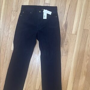 Boys’ Janie and Jack navy corduroy pants.